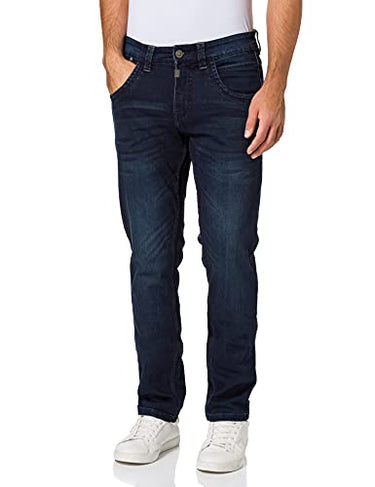 Timezone Herren Almindelig Eliaz Slim Jeans, Blau (Ink Shadow Wash 3738), 31W / 34L EU im Sale